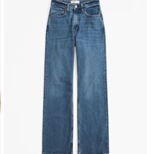 Curve Love High Rise 90s Relaxed Distressed Hem Jean